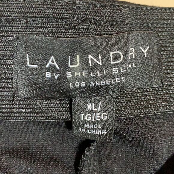 Laundry by Shelli Segal Black Shorts NWT - Picture 4 of 5